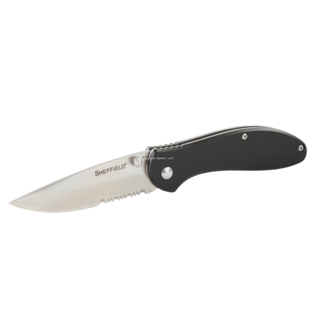 Picture of Sheffield Berda Folder 3.0 IN Combo Blade Aluminum Handle