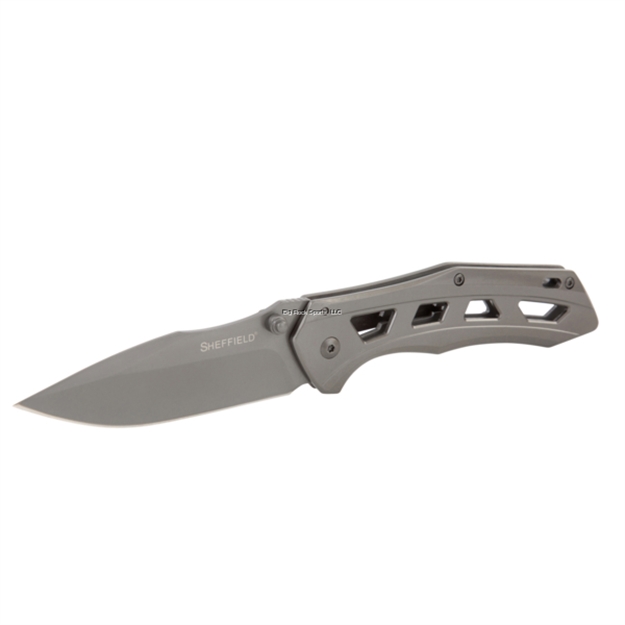 Picture of Sheffield Bunker Folder 3.5 IN Stainless Handle Plain