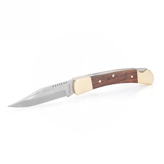 Picture of Sheffield Timber Folder 3.0 IN Blade Hardwood Handle