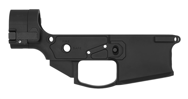 Picture of  Shield Arms Sa-15-Slu Sa-15 Stripped Lower Receiver Multi Aluminum Black Anodized For Ar-15 Folding