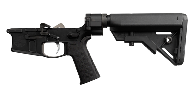 Picture of Shield Arms Sa-Sa15fb Sa-15 Complete Lower Receiver Multi Aluminum Black Anodized B5 Systems Bravo For Ar-15 SA-15-SLU