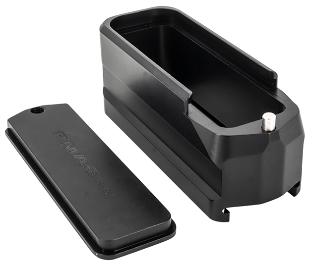 Picture of Shield Arms Samepmag5blk Magazine Extension  5Rd Compatible W/ Magpul Pmag Gen M3 Black Anodized Aluminum SA-ME-PMAG5-BLK 853465008711