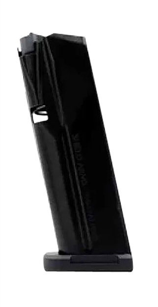 Picture of  Shield Arms Sas15blkngen3 S15 Magazine Gen 3 15Rd Flush 9Mm Luger Fits Glock 48/43X Black Nickel Steel 850029545316