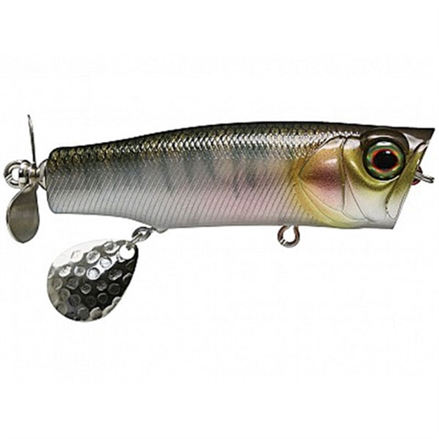 Picture of Jackall Lures Binksy Topwater Popper, 2 3/4", 1/2 Oz, Ghost Oikawa, Floating