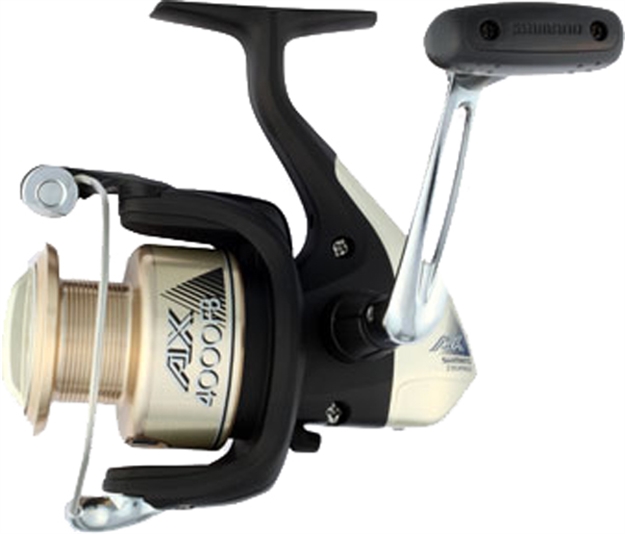 Picture of Shimano AX UL Spinning Reel, Rh, 1Bb + 1Rb, 4.2:1 Ratio, Diecast Alum Spool, Braid 5/135, 8/105, 10/65, 15/60
