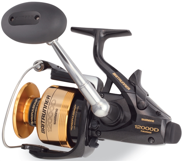 Picture of Shimano Baitrunner 12000 D Saltwater Spinning Reel Front Drag 3Bb+1Rb 4.8:1 265/20Lb