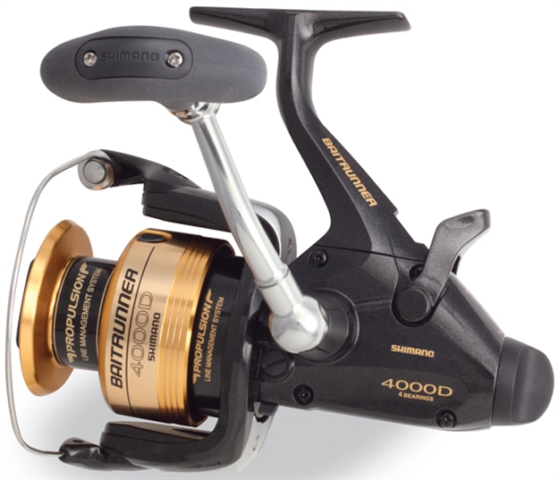 Picture of Shimano Baitrunner 4000 D Saltwater Spinning Reel Front Drag 3Bb+1Rb 4.8:1 200/14Lb 160/12Lb