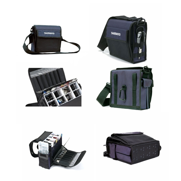 Picture of Shimano Borona Tackle Bag Large Navy Bor120lnv