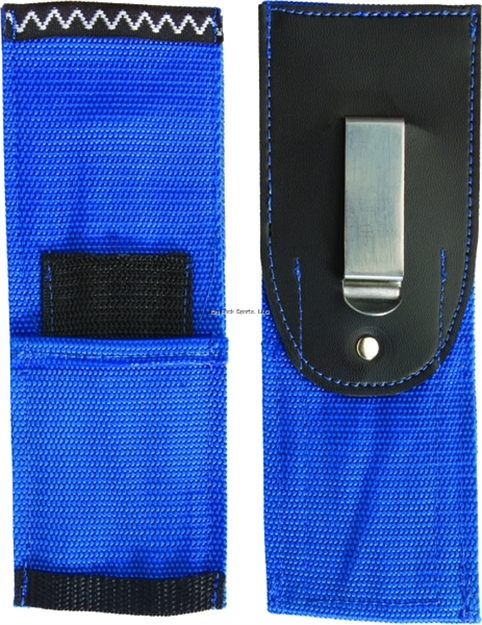 Picture of Shimano Brutas Nylon Pliers Sheath, Blue, Stainless Belt Clip