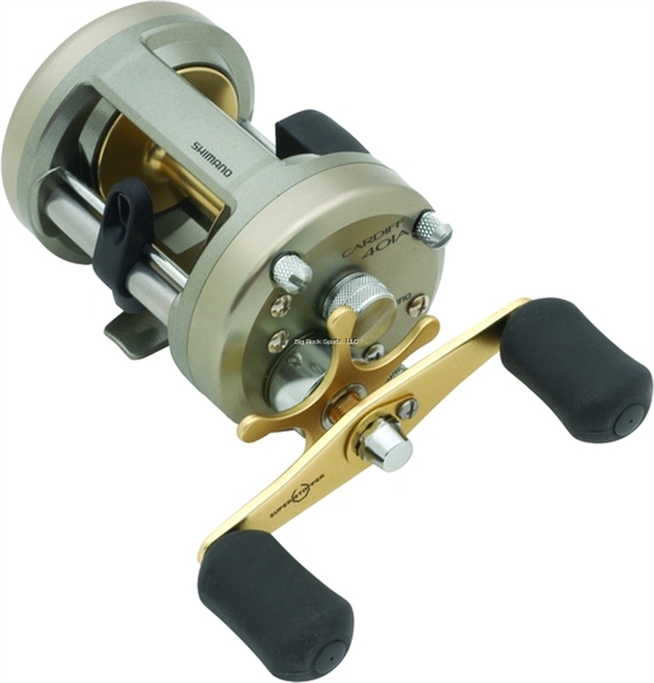 Picture of Shimano Cardiff 400 Round Baitcast Reel, Lh, 4Bb + 1Rb, 5.2:1 Ratio, Alum Spool, Braid 50/305, 65/180, 80/160