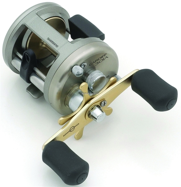 Picture of Shimano Cardiff 300 Round Baitcast Reel, Lh, 4Bb + 1Rb, 5.8:1 Ratio, Braid 40/195, 50/190, 65/125