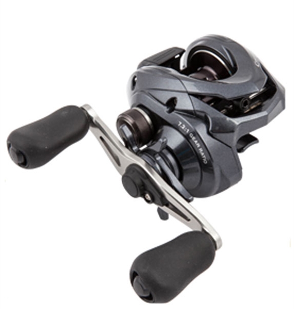 Picture of Shimano Casitas 200 Low Profile Baitcast Reel, Rh, 4Bb + 1Rb, 6.3:1 Ratio, Braid 20/220, 30/200, 40/160 Cas150hg