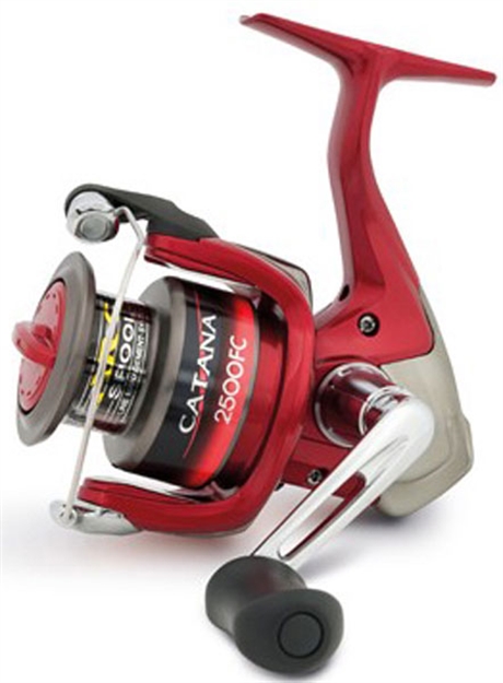 Picture of Shimano Catana 1000 Spinning Reel, Rh, 2Bb + 1Rb, 5.2:1 Ratio, Diecast Alum Spool, Braid 10/95, 15/85, 20/65