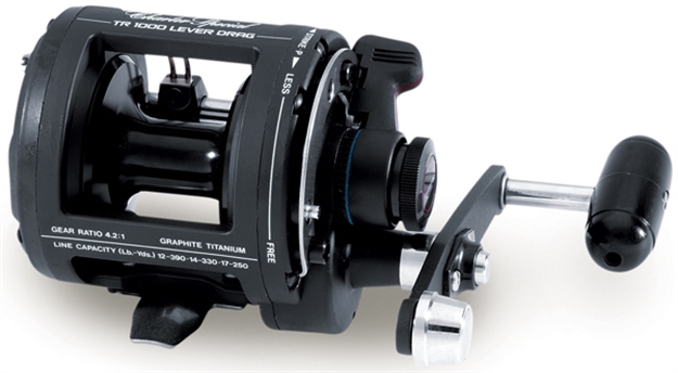 Picture of Shimano Charter Special Lever Drag/Level Wind Conventional Reel, 4Bb, 4.3:1 Ratio, Alum Spool, Braid 40/410, 50/405, Mono 12/390, 14/330