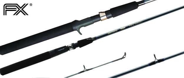 Picture of Shimano FX Cast Rod, 6', 2 Pc, Fast, Med, 1/4-3/4 OZ Lures, 6 LB - 15 LB Line