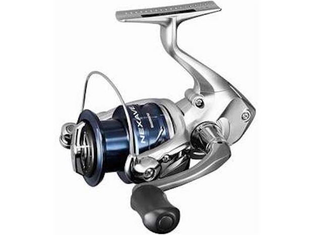Picture of Shimano Nexave 1000 Size Spinning Reel 4 Bb, 5.0:1 Gr, 7.6 OZ 2/270, 4/140, 6/110 Mono Line
