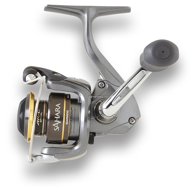 Picture of Shimano Sahara 500 Spinning Reel, Front Drag, 4Bb + 1Rb , 4.7:1, 100 YD / 4 LB Mono, Boxed