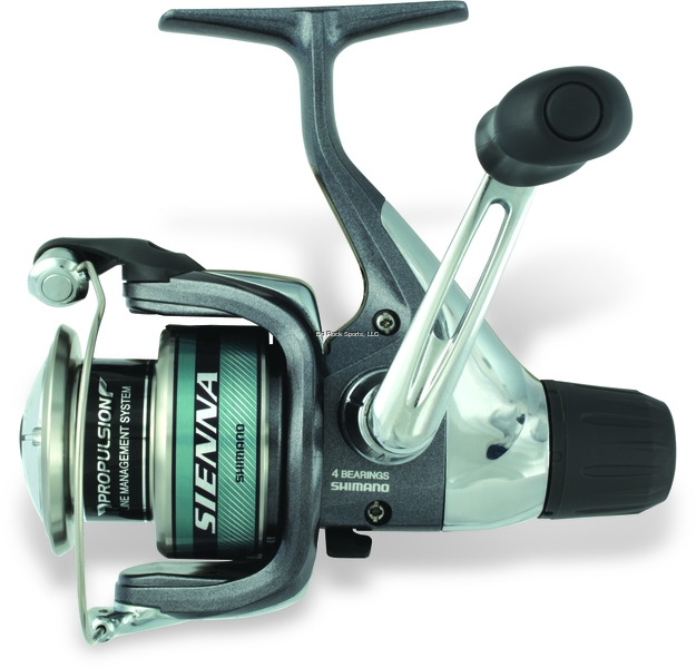 Picture of Shimano Sienna 2500 Spinning Reel Rear Drag, 3Bb + 1Rb, 5.2:1, Box
