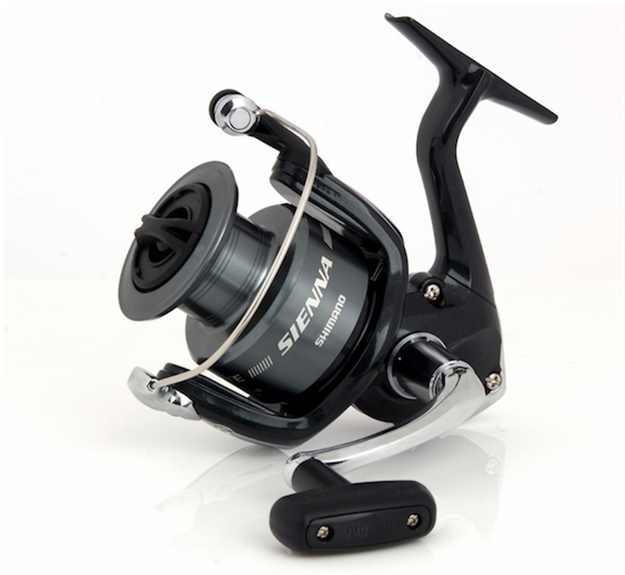Picture of Shimano Sienna 1000 Spinning Reel Box, Front Drag, 1+1 Brg, 5.0:1, 140 YD / 4 Lb, 110 YD / 6 LB