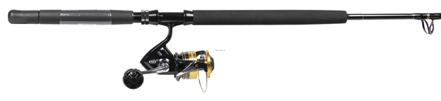 Picture of Shimano Socorro 10000 Saltwater Spinning Reel Front Drag 4Bb+1Rb 4.9:1, Stand-Up Rod, 6' 20-40Lb