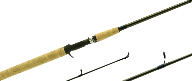 Picture of Shimano Solara Cast Rod, 6', 2 Pc, Fast, Med, 1/4-3/4 OZ Lures, 6 LB - 15 LB Line, 6 Guides + Tip