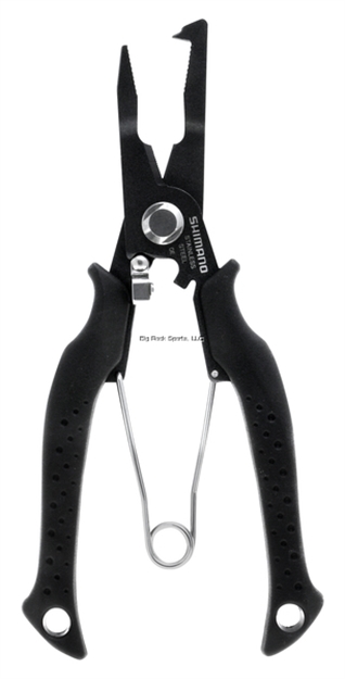 Picture of Shimano Stainless Power Pliers Split Ring Tool, 8", #5-#11 Size Split Rings, Flourine Coating