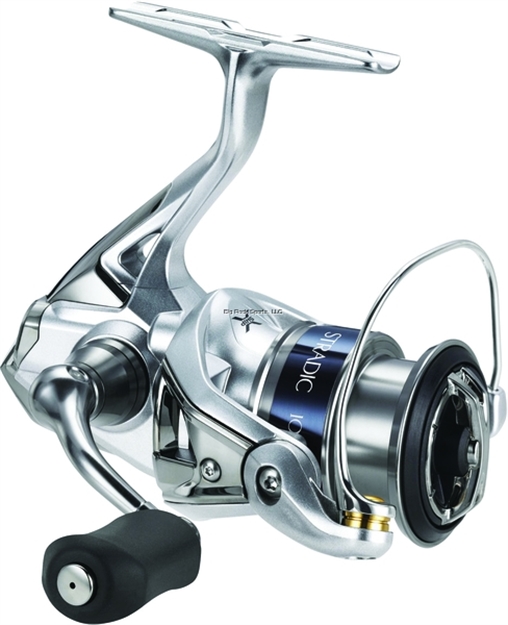 Picture of Shimano Stradic 1000 FK Spinning Reel, Ambi, 6Bb + 1Rb, 6.0:1 Ratio, Alum Spool, Braid 10/95, 15/85, 20/65