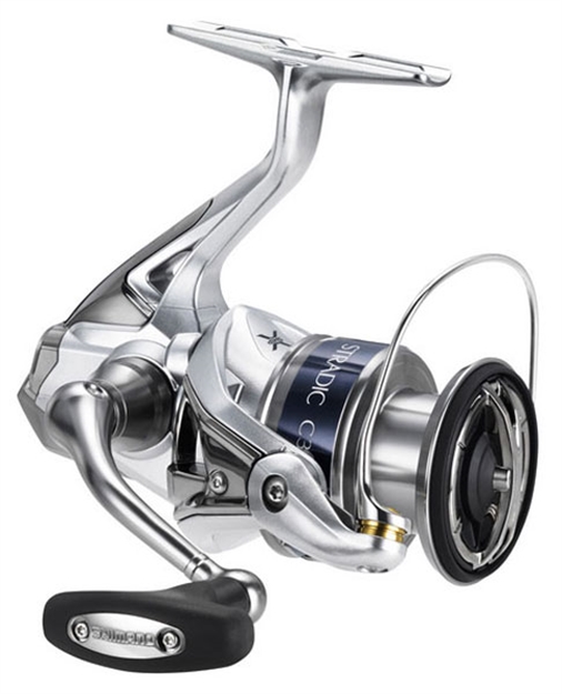 Picture of Shimano Stradic 3000 FK Spinning Reel, Ambi, 6Bb + 1Rb, 6.2:1 Ratio, Alum Spool, Braid 10/200, 20/140, 40/105
