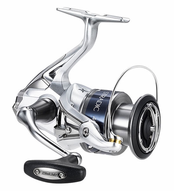 Picture of Shimano Stradic 4000 FK Spinning Reel, Ambi, 6Bb + 1Rb, 6.2:1 Ratio, Alum Spool, Braid 10/200, 20/140, 40/105