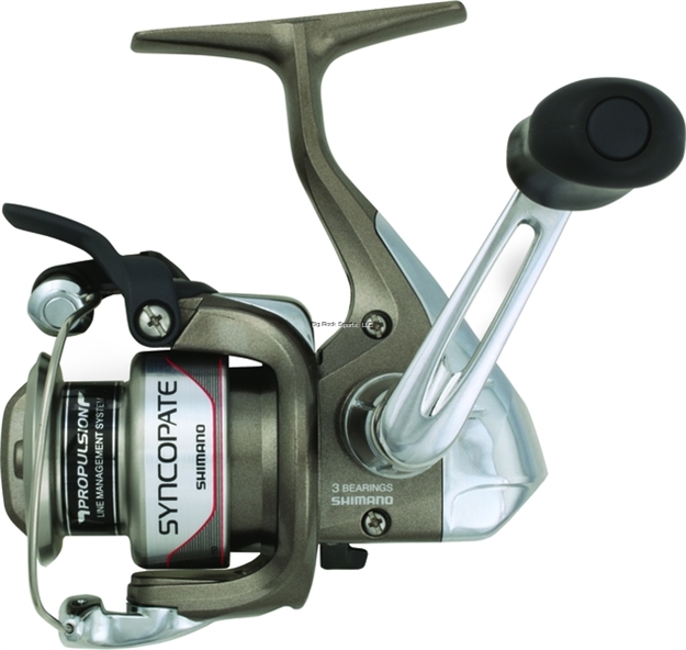 Picture of Shimano Syncopate 1000 Spinning Reel, Quick Fire Ii, 4Bb + 1Rb, 5.2:1, Front Drag Clam Pack