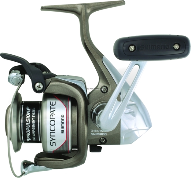 Picture of Shimano Syncopate 2500 Spinning Reel, Quick Fire Ii, 4Bb + 1Rb, 5.2:1, Front Drag Clam Pack