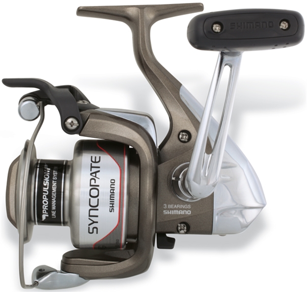 Picture of Shimano Syncopate 4000 Spinning Reel, Quick Fire Ii, 4Bb + 1Rb, 5.1:1, Front Drag Box