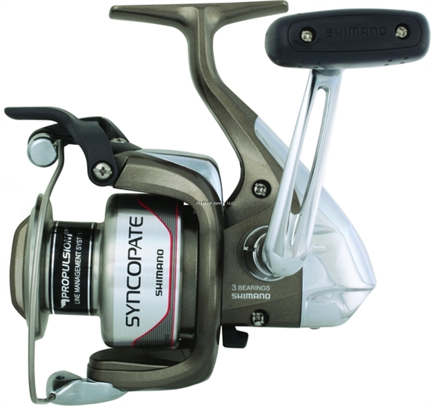 Picture of Shimano Syncopate 4000 Spinning Reel, Quick Fire Ii, 4Bb + 1Rb, 5.1:1, Front Drag Clam Pack