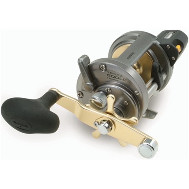 Picture of Shimano Tekota 600 Line Counter Star Drag Reel, Rh, 3Bb + 1Rb, 4.2:1 Ratio, Alum Spool, Braid 515/40, 510/50, 325/65