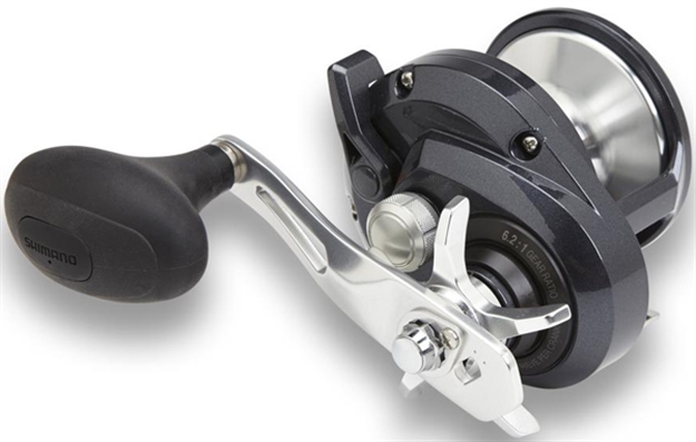 Picture of Shimano Torium 20 Star Drag Conventional Reel, Rh, 3Bb + 1Rb, 6.2:1 Ratio, Alum Spool, Braid 50/710, 65/375, Mono 20/420, 25/340