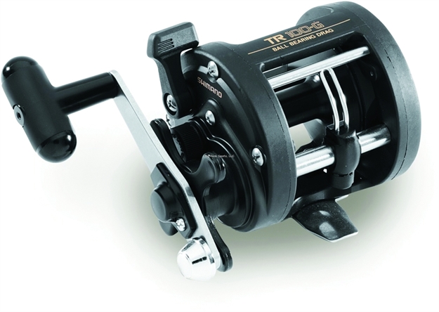 Picture of Shimano TR Series Star Drag Level Wind Reel, Rh, 1Bb, 4.3:1 Ratio, Braid 40/410, 50/405, Mono 12/390, 14/330