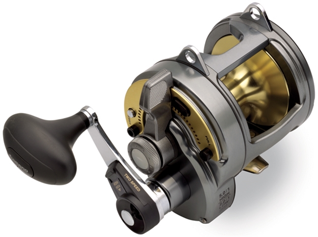 Picture of Shimano Tyrnos 20Ii Lever Drag Conventional Reel, Rh, 4Bb, 5.0:1 Ratio, Braid 50/820, 65/745, Mono 20/700, 30/450