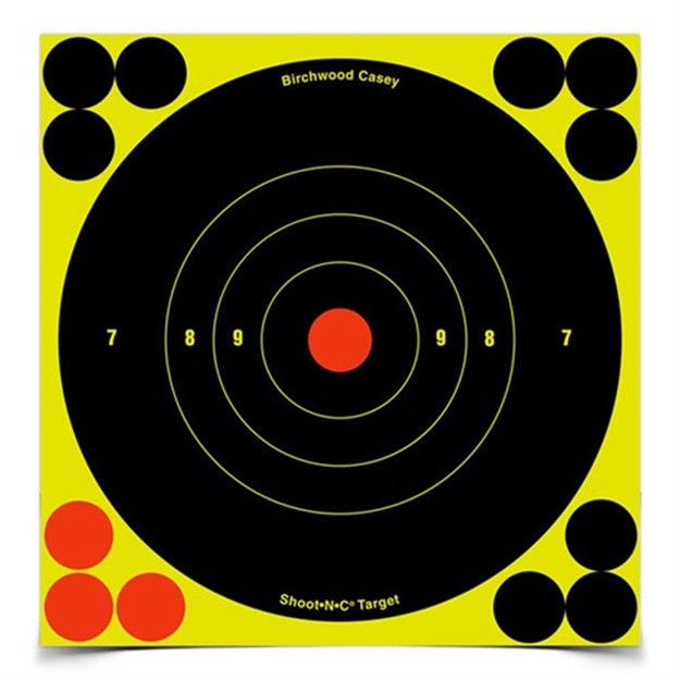 Picture of Shoot-N-C 6'' Bull's-Eye Target 1000 Sheet Pack