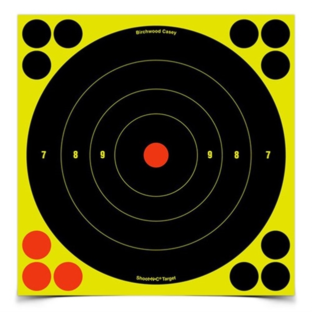 Picture of Shoot-N-C 8'' Bull's-Eye Target 500 Sheet Pack