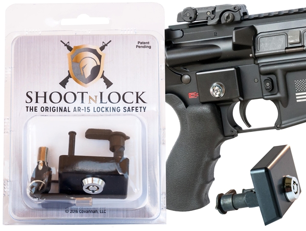 Picture of Shoot N Lock 00020 Ar-15 Locking Safety Steel