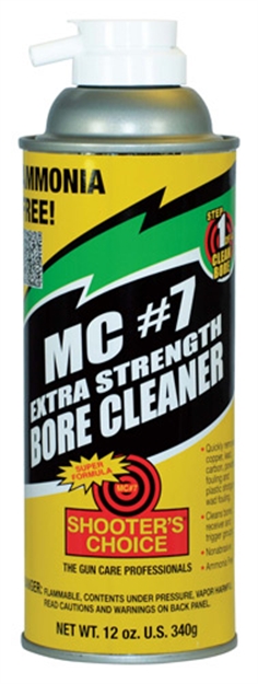 Picture of Shooters Choice Mc#7 Extra Strength Bore Cleaner (12 OZ Aerosol Can) MC7XT 027784007124