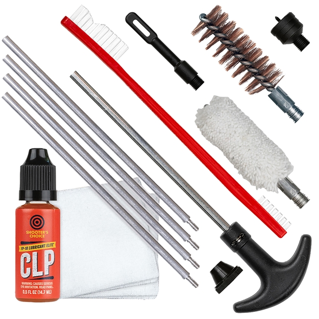 Picture of  Shooters Choice Shfsrk12 Gun Rod Cleaning Kit Shotgun 12 Gauge