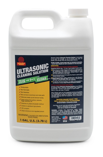 Picture of Shooters Choice Ultrasonic Cleaning Solution (1 Gal Plastic Jug)