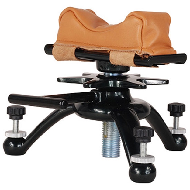 Picture of Shooters Rifle Rest Tri Stance W/Leather Sandbag