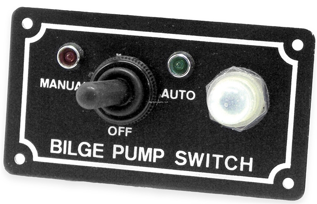 Picture of Shoreline Bilge Pump Switch 3-Way Panel