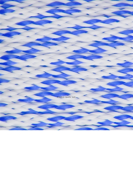 Picture of Shoreline Marine Anchrln PP 1/4"X100'wht/Blue