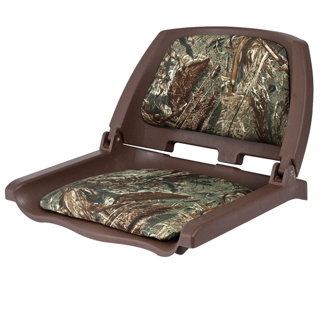 Picture of Shoreline Marine Boat Seat Camo Brown
