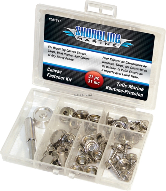 Picture of Shoreline Marine Canvas Fastener Kit 47 Pcs