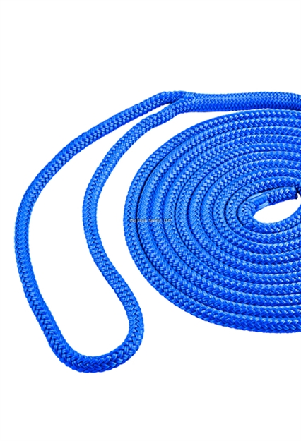 Picture of Shoreline Marine Dockline Nyl Dbbrd 1/2"X15'blu