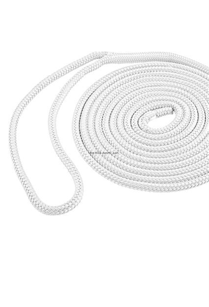 Picture of Shoreline Marine Dockline Wht Nyl 3/8"X20'splcd